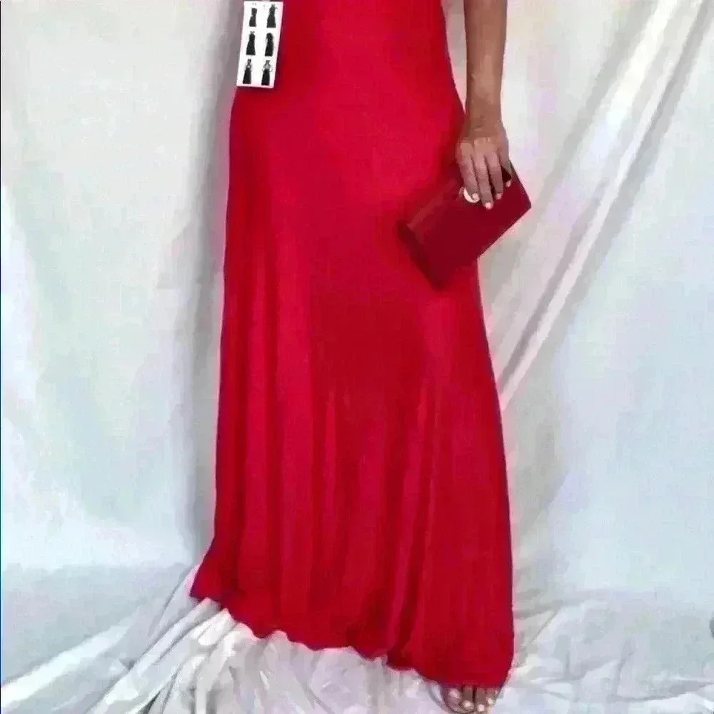 Multi-way red gown - Picture 8 of 12
